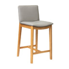 Koda Leather Bar Stool