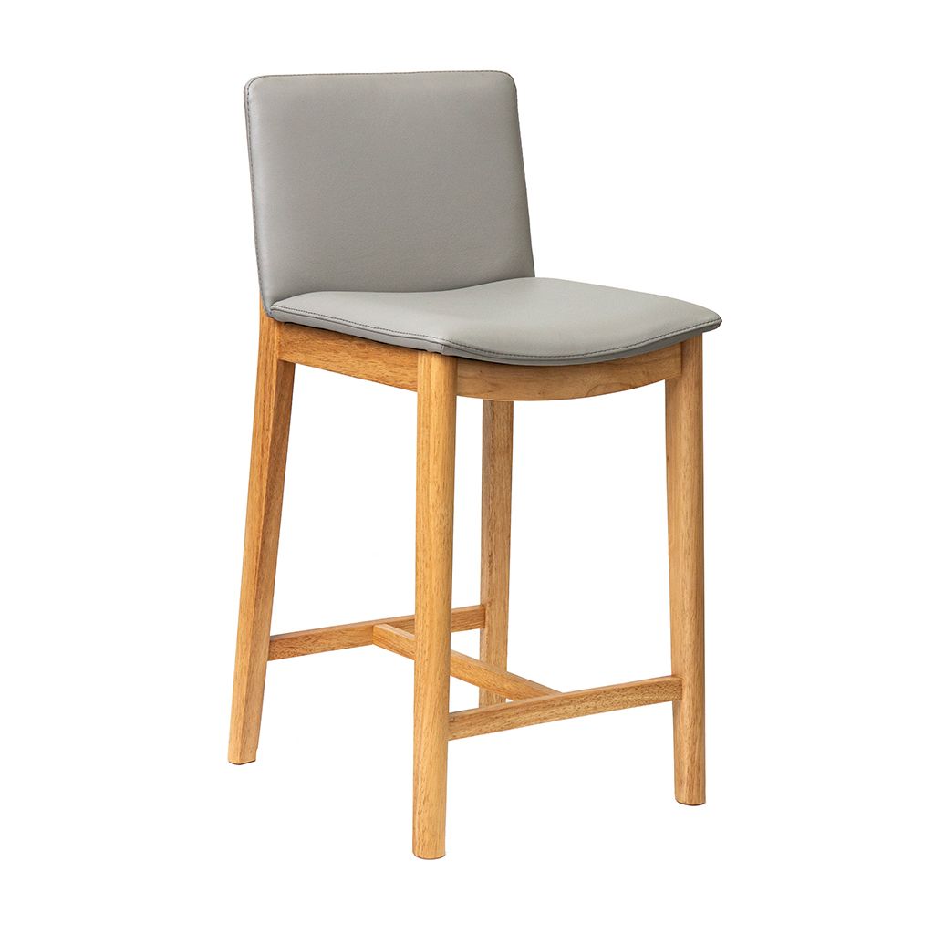 Koda Leather Bar Stool