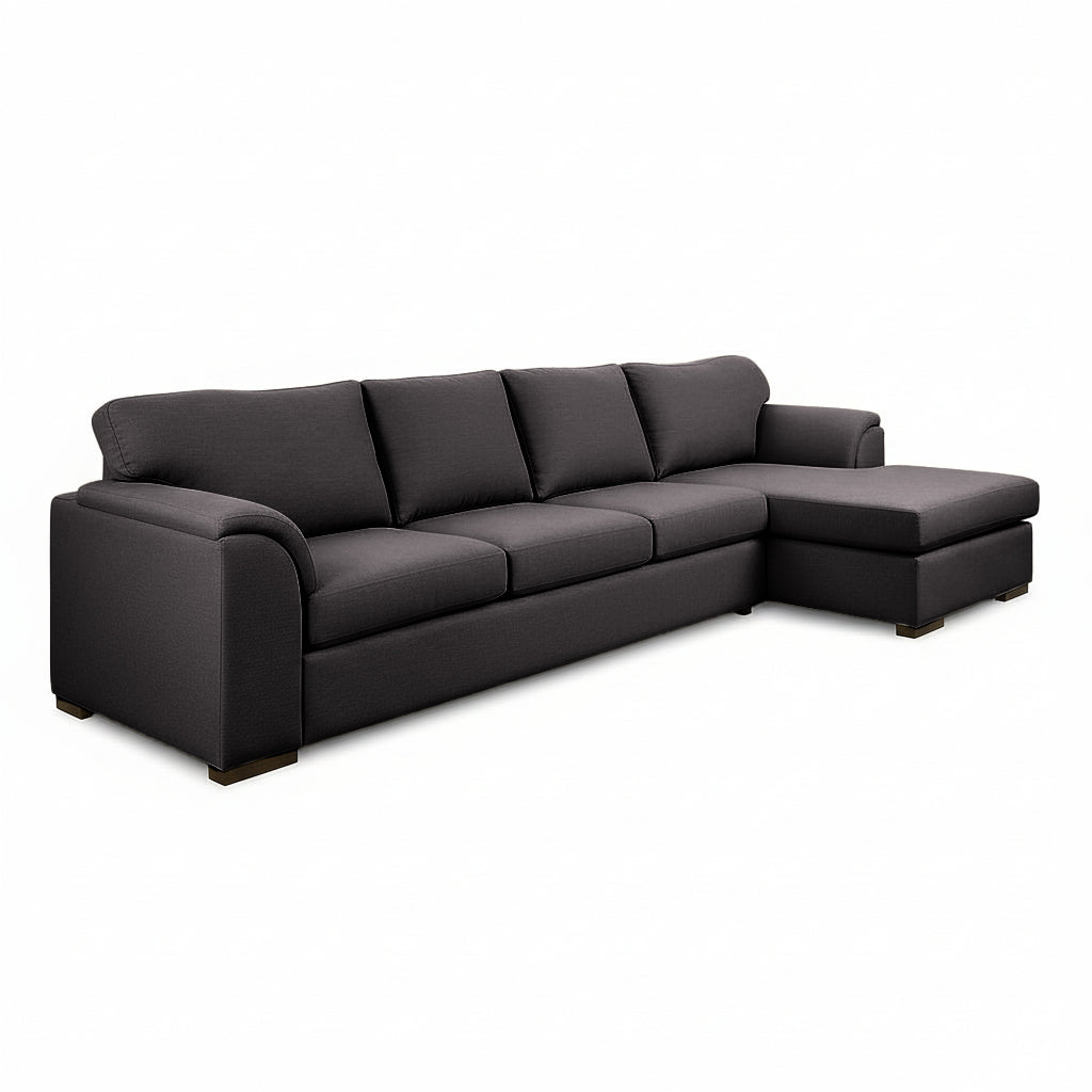 Wallacia 4 Seater Fabric Sofa with Reversible Chaise