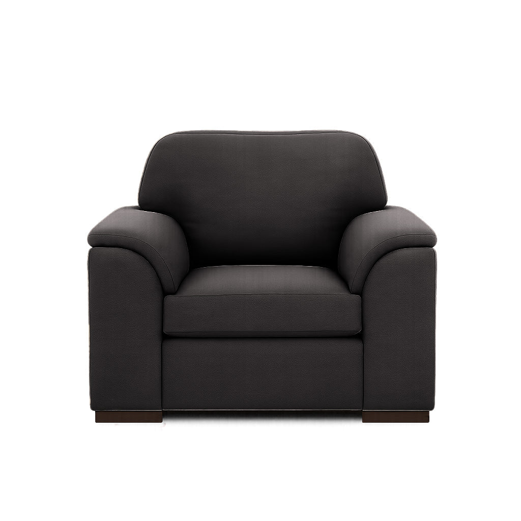 Wallacia Fabric Armchair-Slate