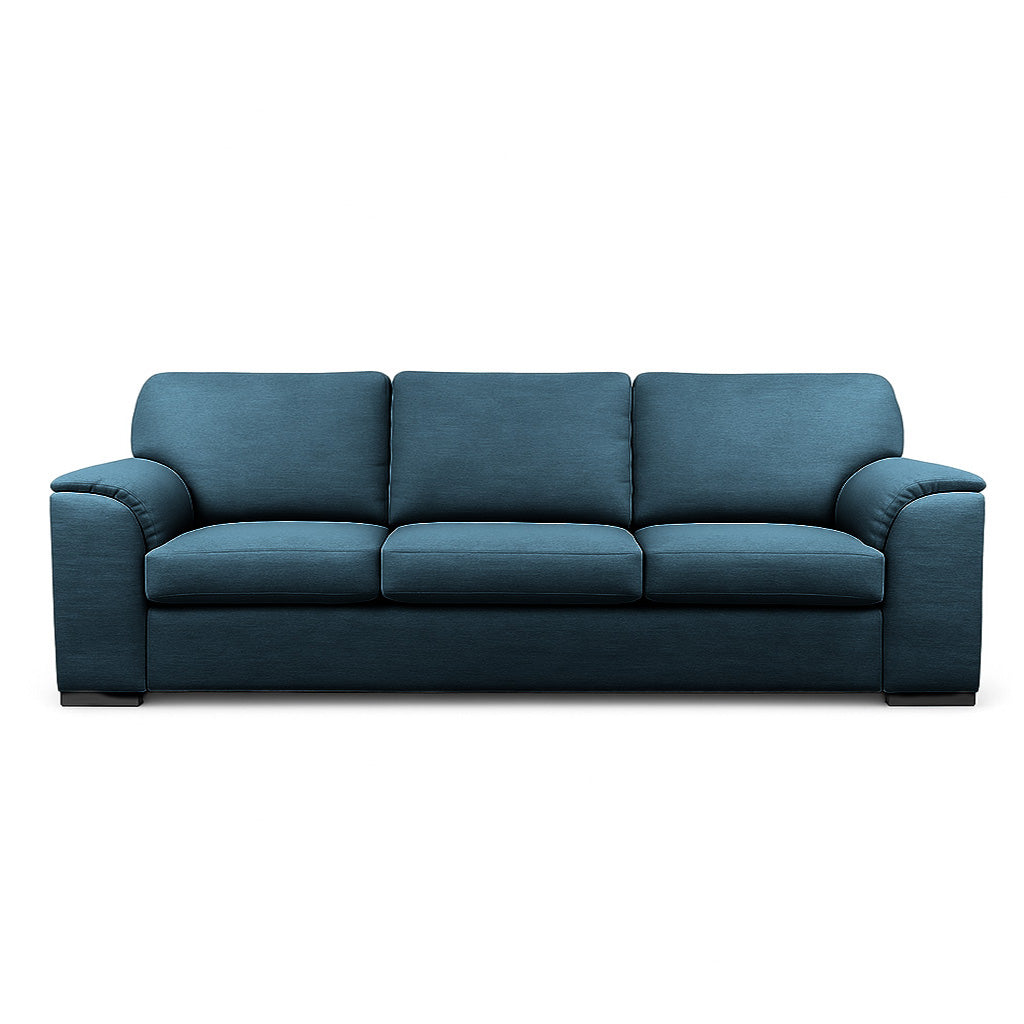 Wallacia 4 Seater Fabric Sofa-Ocean