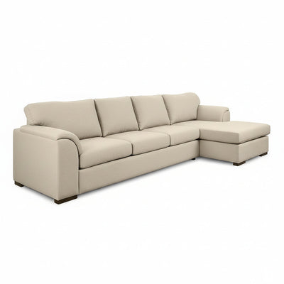 Wallacia 4 Seater Fabric Sofa with Reversible Chaise