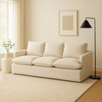 Waverley 3 Seater Fabric Sofa-Rattan