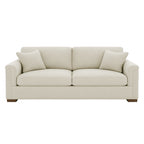 Waverton 2.5 Seater Fabric Sofa-Snow