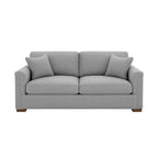 Waverton 2 Seater Fabric Sofa-Metal
