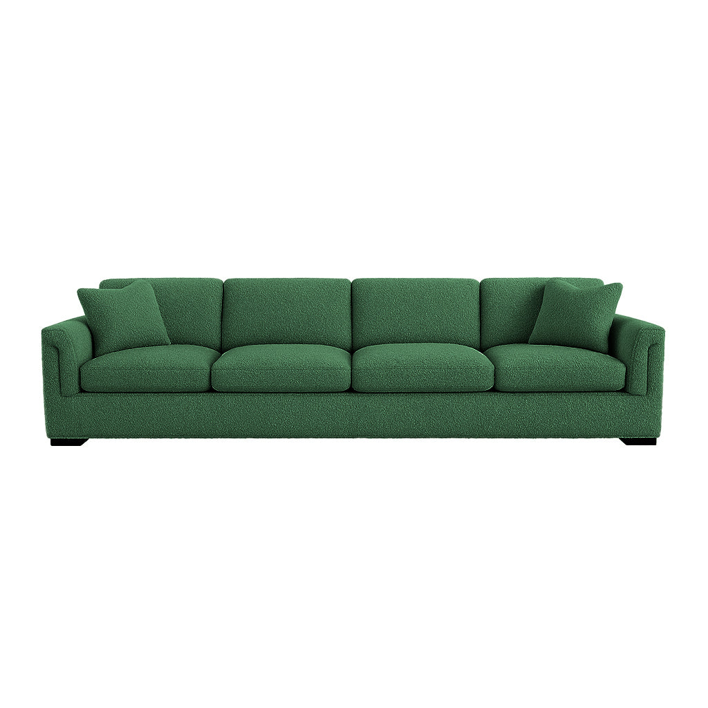Waverton 4 Seater with Ottoman-Evergreen