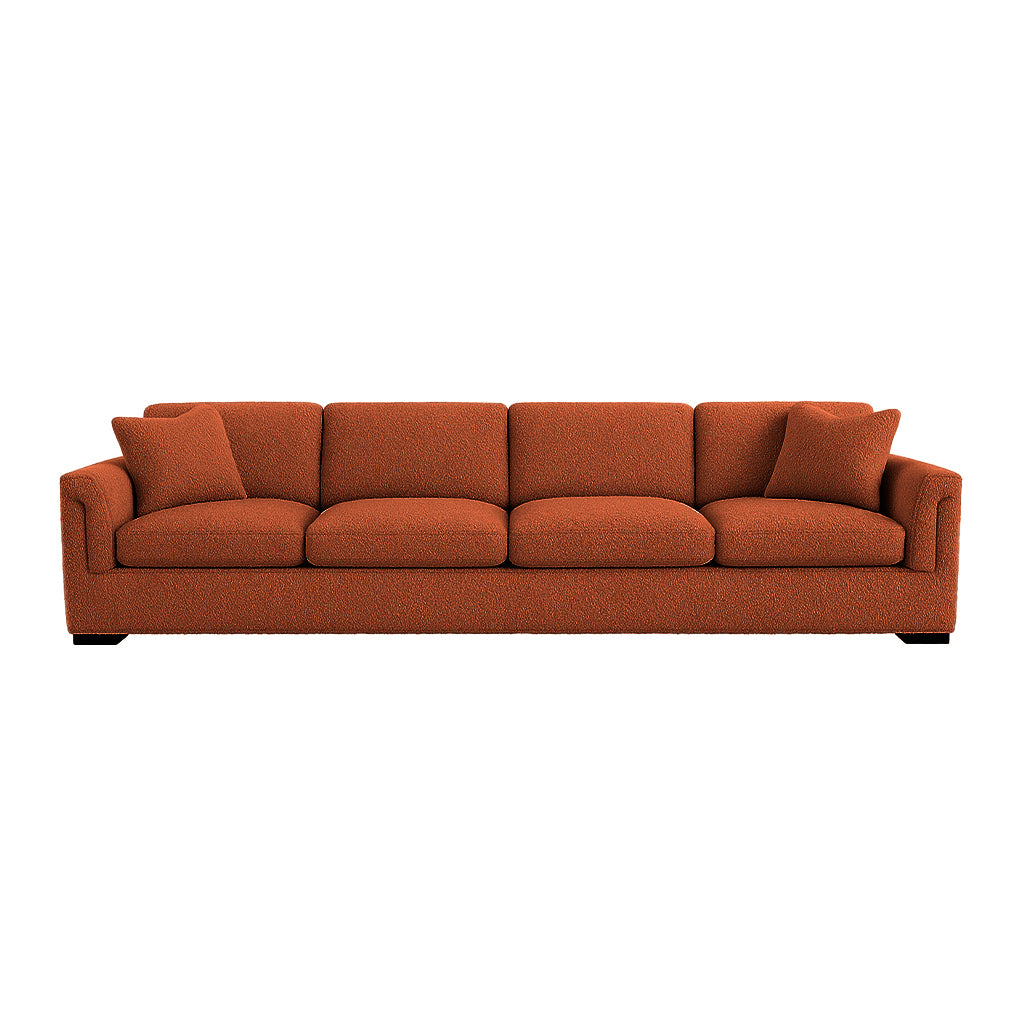 Waverton 4 Seater with Ottoman-Flame
