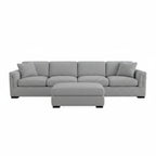 Waverton 4 Seater with Ottoman-Metal