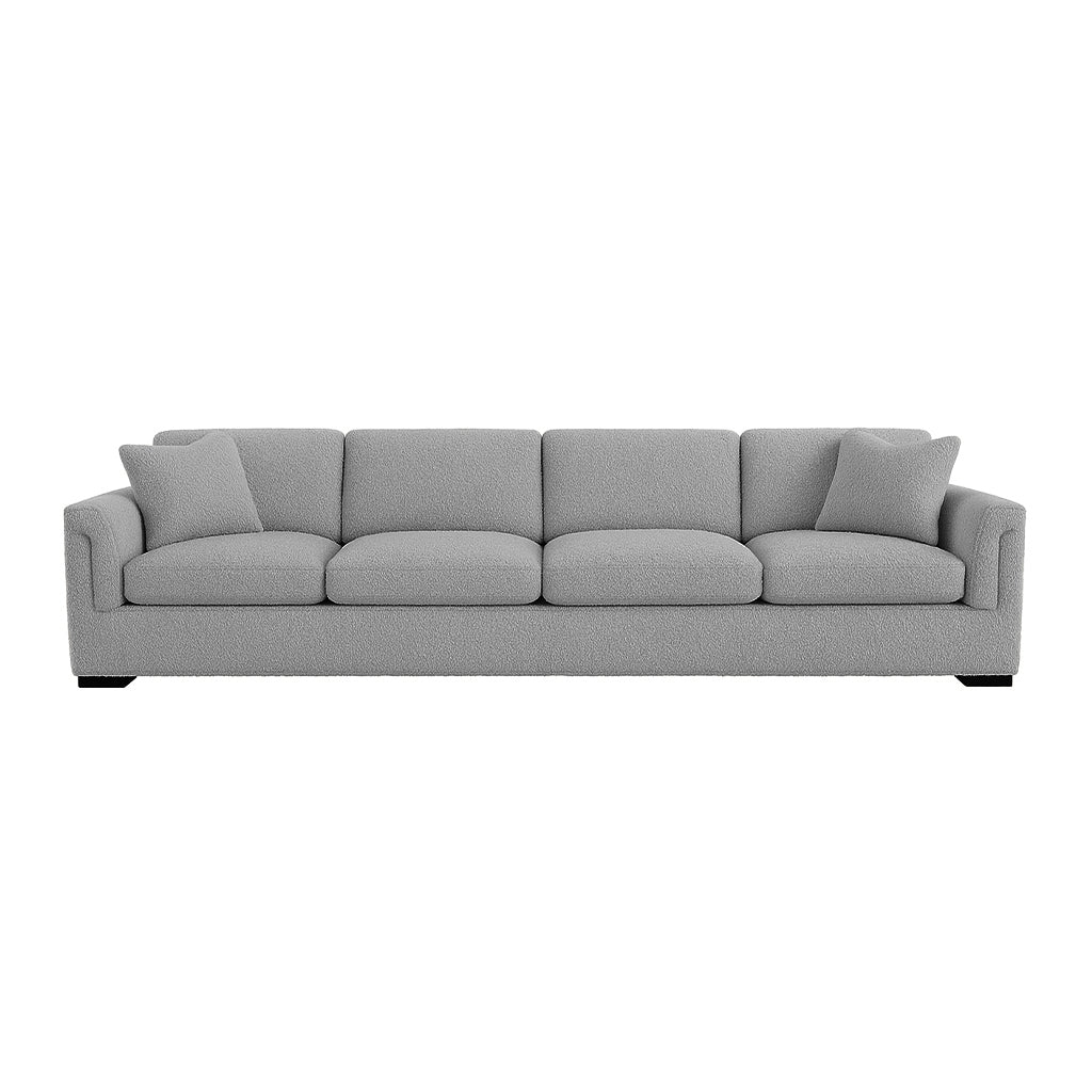 Waverton 4 Seater with Ottoman-Metal
