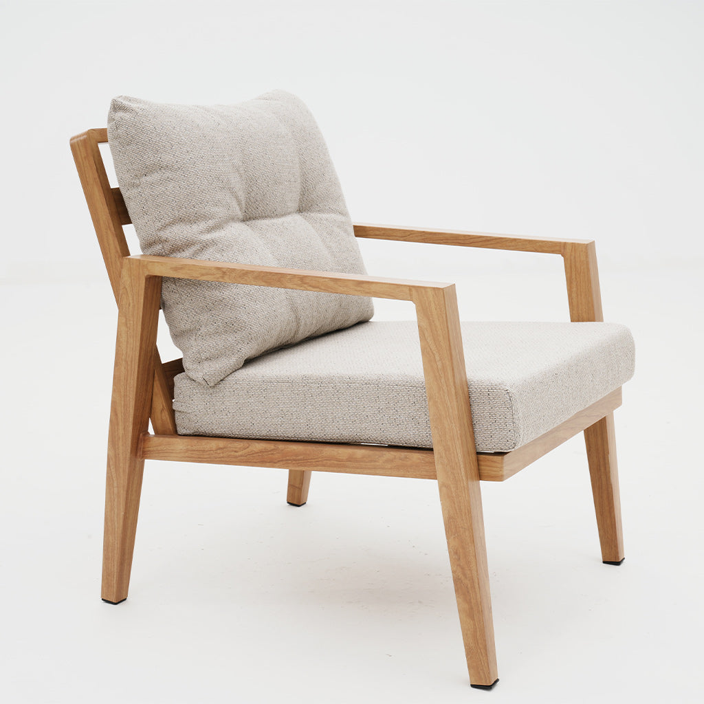 Yarra Glen 4PC Woodlook Light Beige Cushion