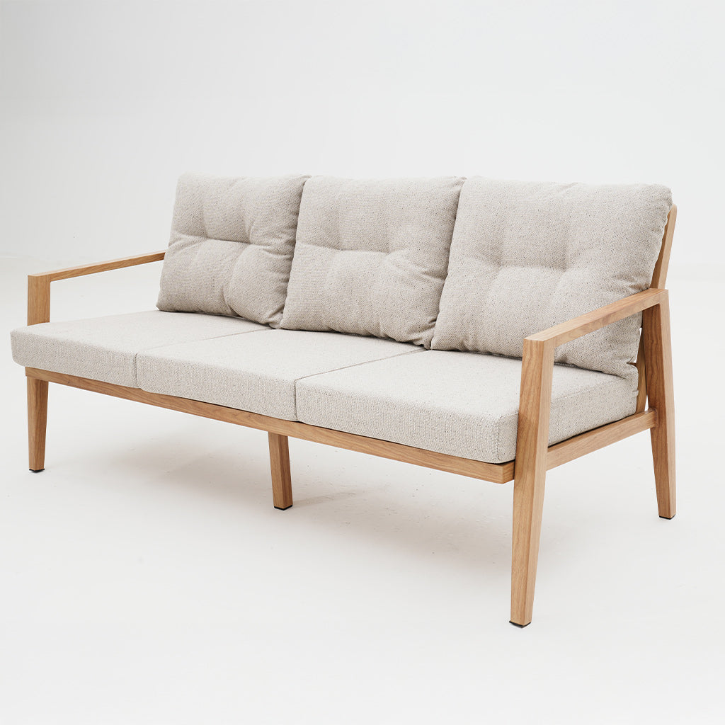 Yarra Glen 4PC Woodlook Light Beige Cushion