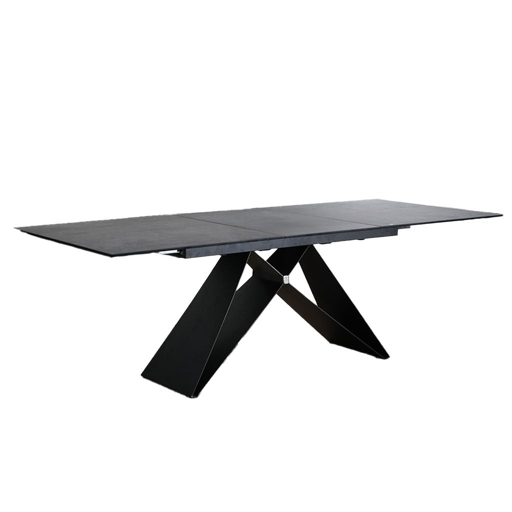 Otto Extension Dining Table 1800 Ext to 2600-Shadow Grey
