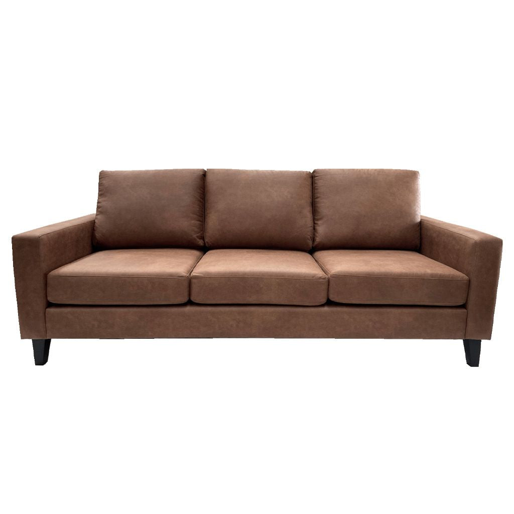 Cleo 3 Seater Fabric Sofa Commercial Grade-Slate