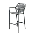 Havana Bar Chair-Dark Grey