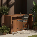 Havana Bar Chair-Dark Grey