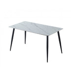 Bentley Dining Table 1600-Snow White