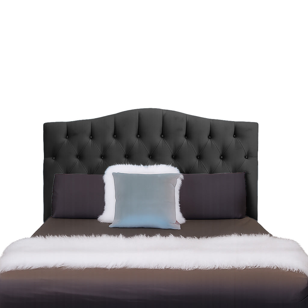 Carrington Bedhead King Size-Charcoal