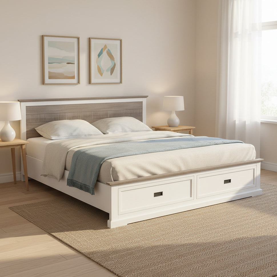 Collaroy King Bed with Storage