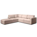Como 5 Piece Fabric Modular Sofa with Ottoman
