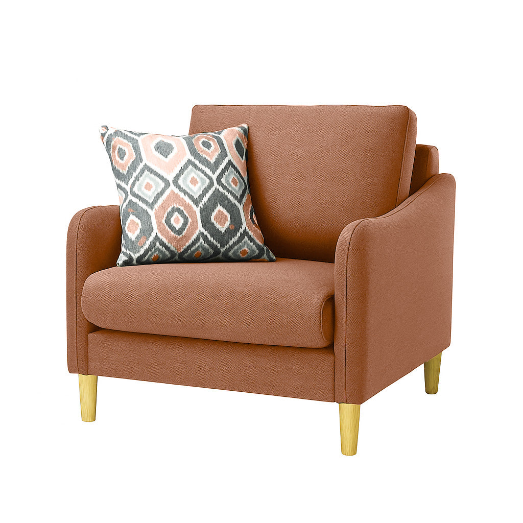 Converse Armchair-Coral