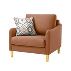 Converse Armchair-Coral