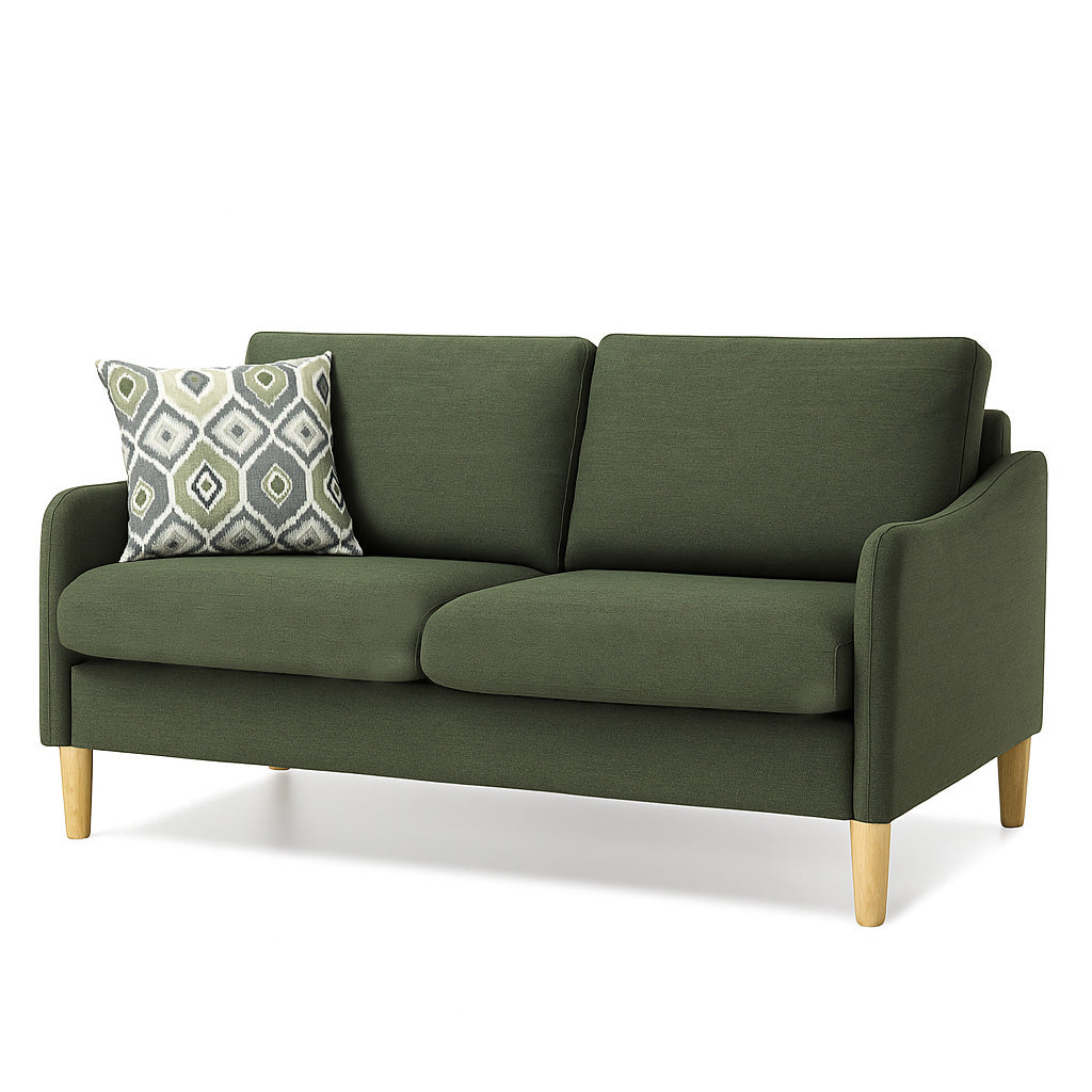 Converse 2 Piece Sofa Set 3 Seater and 2 Seater-Forest