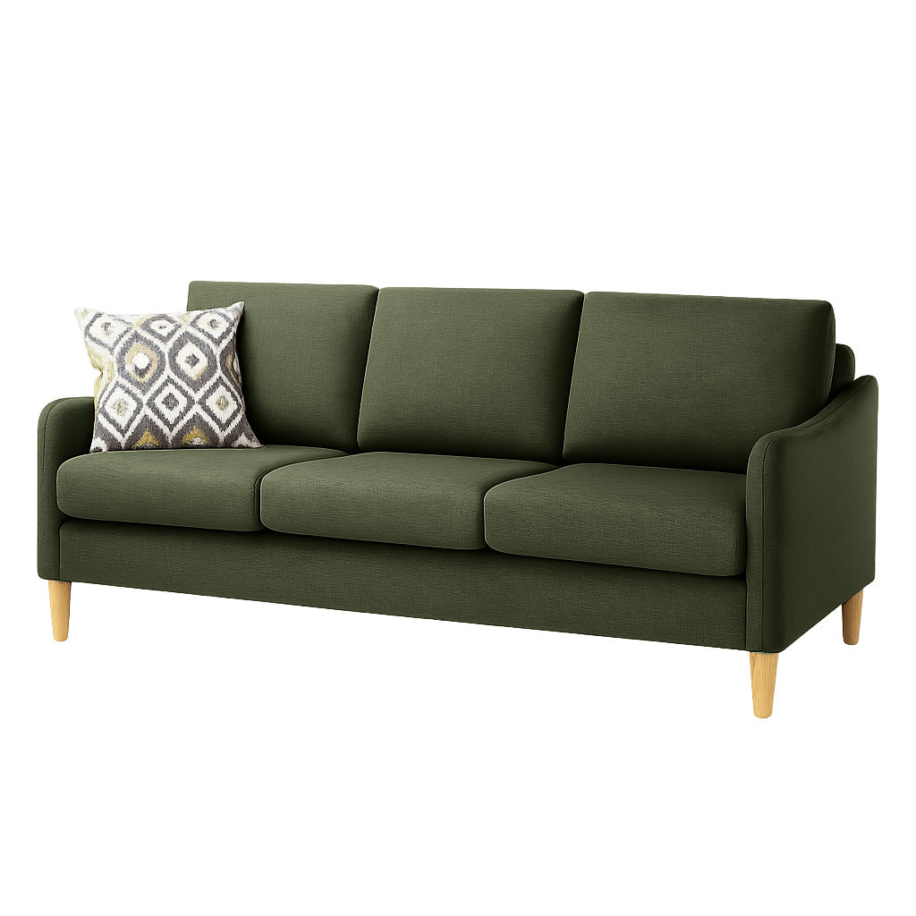 Converse 2 Piece Sofa Set 3 Seater and 2 Seater-Forest