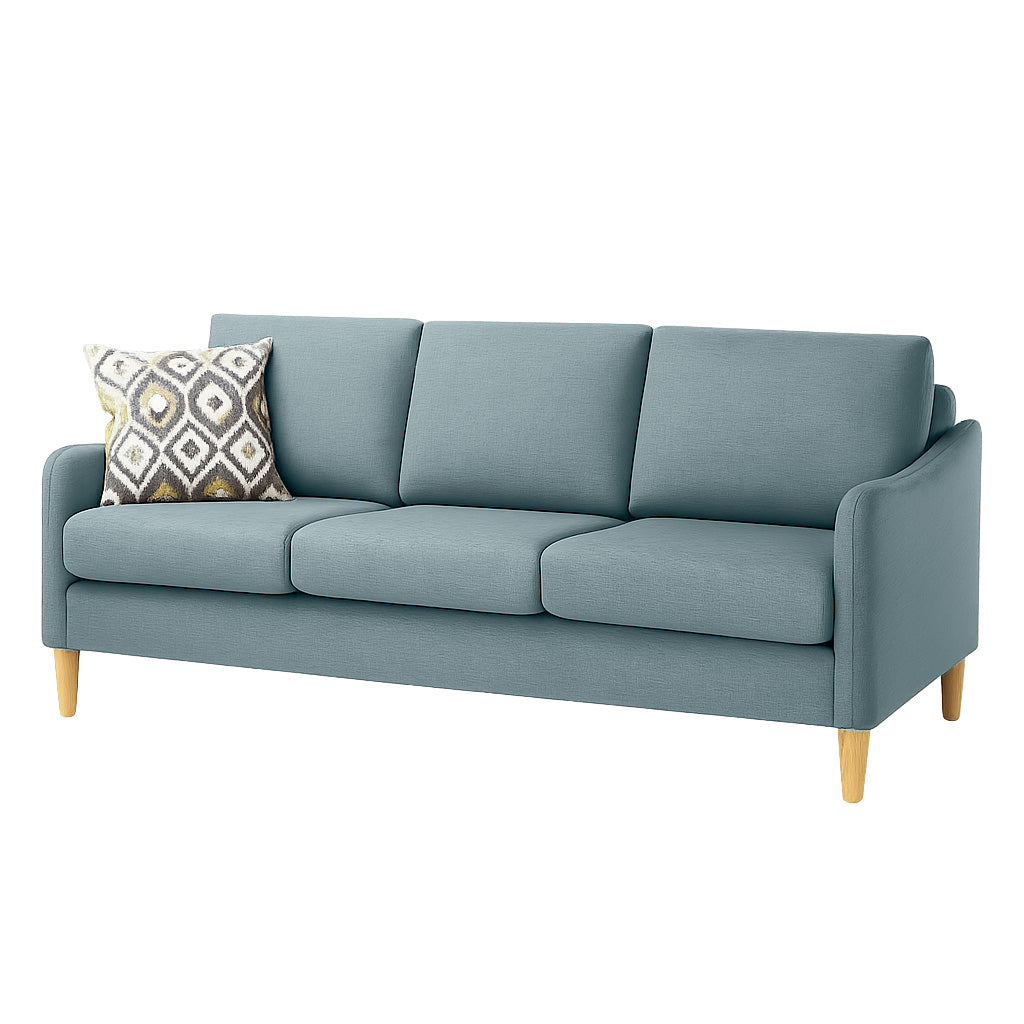 Converse 2 Piece Sofa Set 3 Seater and 2 Seater-Cool Mint