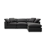 Dream 3 Seater with Ottoman-Charcoal