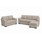Hudson Fabric Sofa Set 3.5 Seater+2 Seater+Ottoman