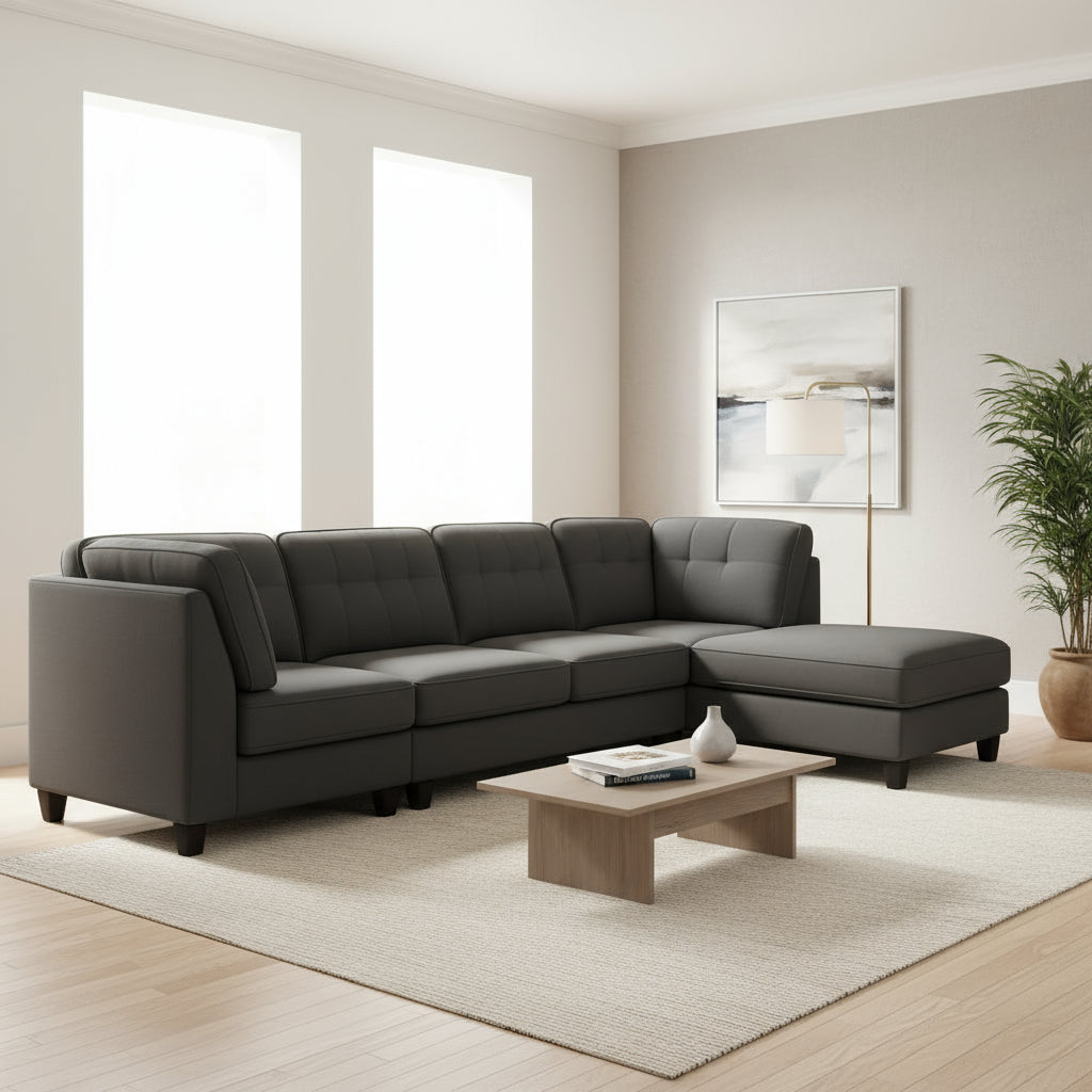 Ellie 5PCE Modular-Dark Shadow