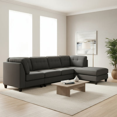 Ellie 5PCE Modular-Dark Shadow hover image