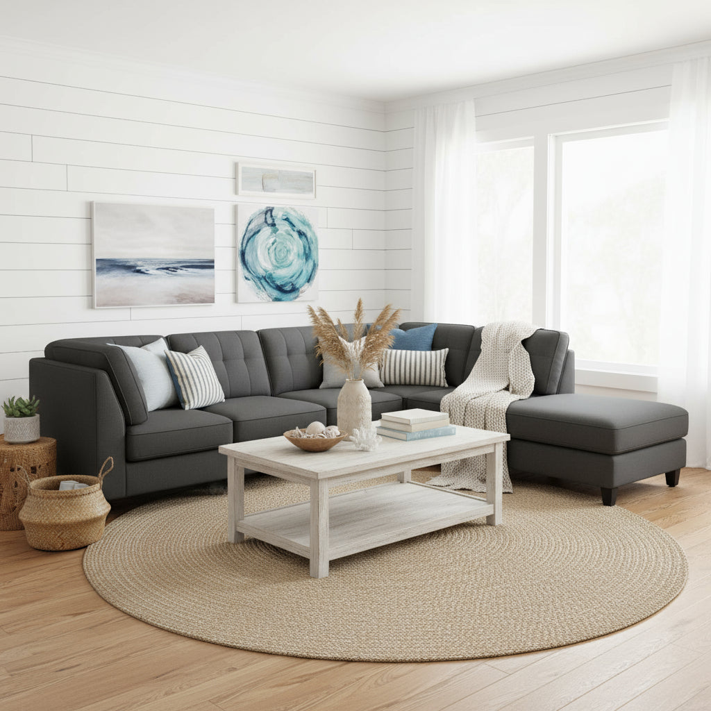 Ellie 5PCE Modular-Dark Shadow