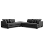 Evie 4 Seater plus Ottoman-Dark Shadow