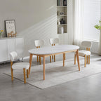 Finland Dining Table-Snow White