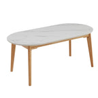Finland Dining Table-Snow White