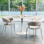 Kenny Dining Chair Set of 2-Latte