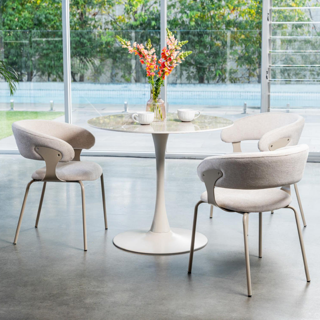 Kenny Dining Chair Set of 2-Latte