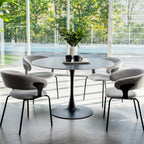 Kenny Dining Chair Set of 2-Silver Grey