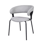 Kenny Dining Chair Set of 2-Silver Grey