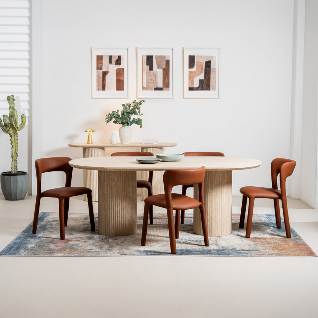 Madrid Dining Chair Set of 2-Tan