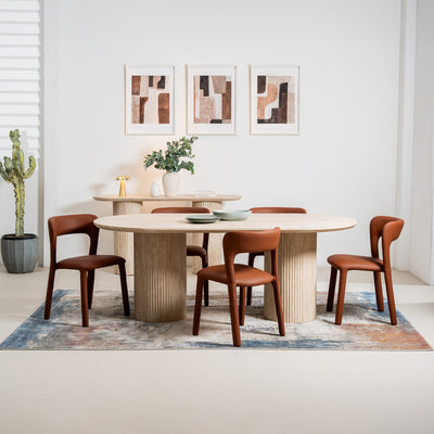 Madrid Dining Chair Set of 2-Tan hover image