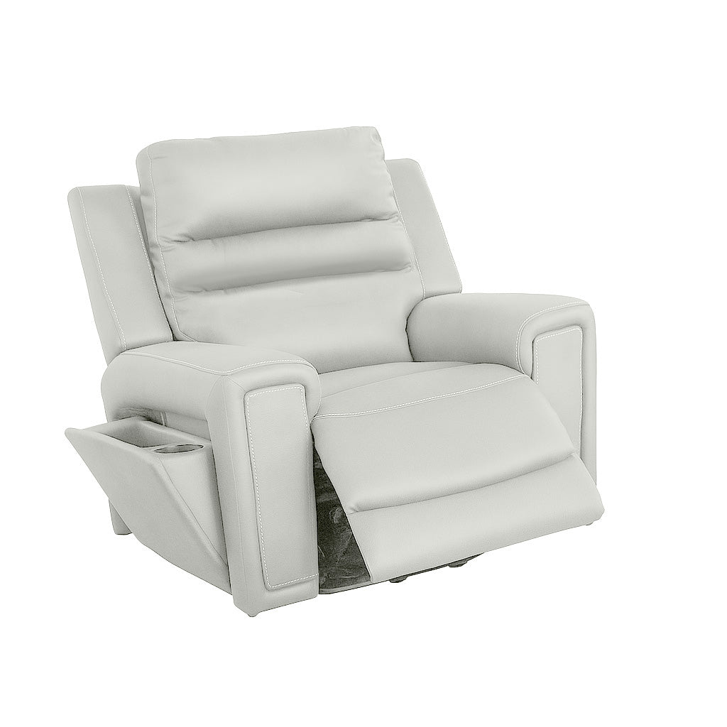Mason Fabric Power Recliner-Carrera