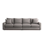 Meyer 4 Seater Fabric Sofa Split Design