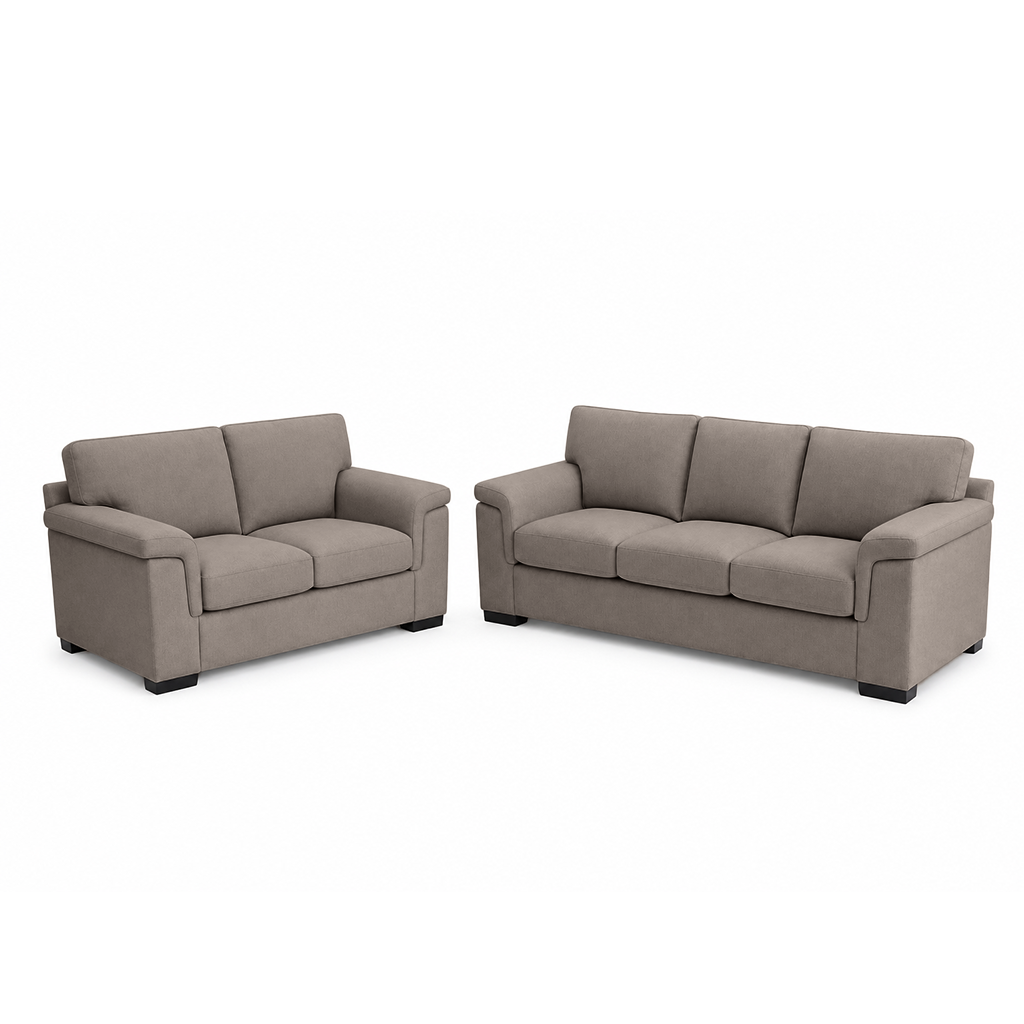 Hudson Fabric Sofa Set 3.5 Seater+2 Seater
