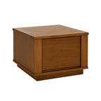 Parquetry Lamp Table-Smoke