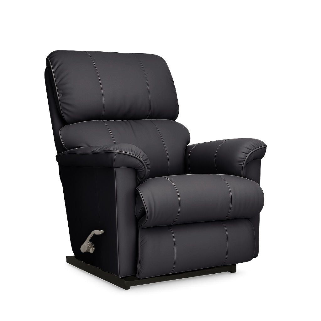 Lazboy Stanley Leather Manual Rocker Recliner Standard