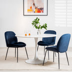 Scandi Large Round Dining Table 1200 Dia-Snow White