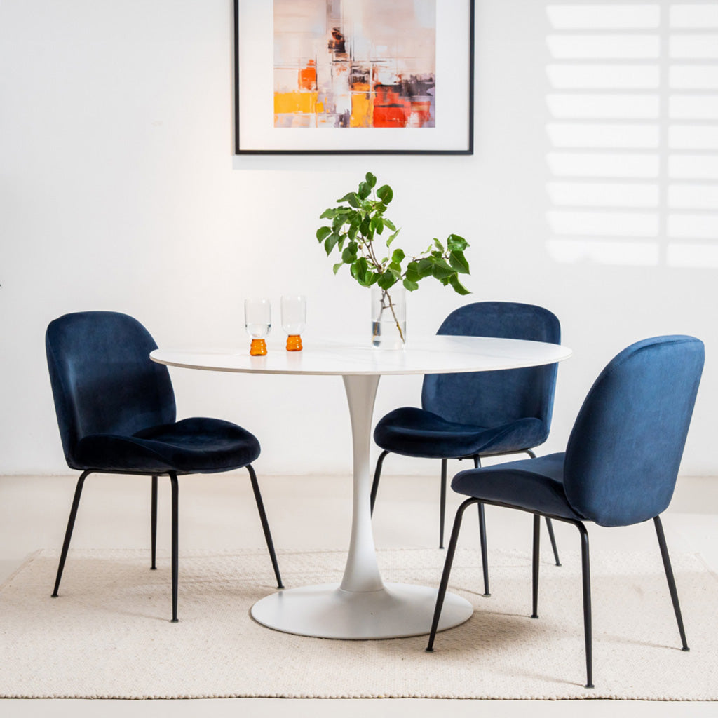 Scandi Large Round Dining Table 1200 Dia