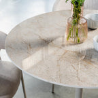 Scandi Medium Round Dining Table 900 Dia